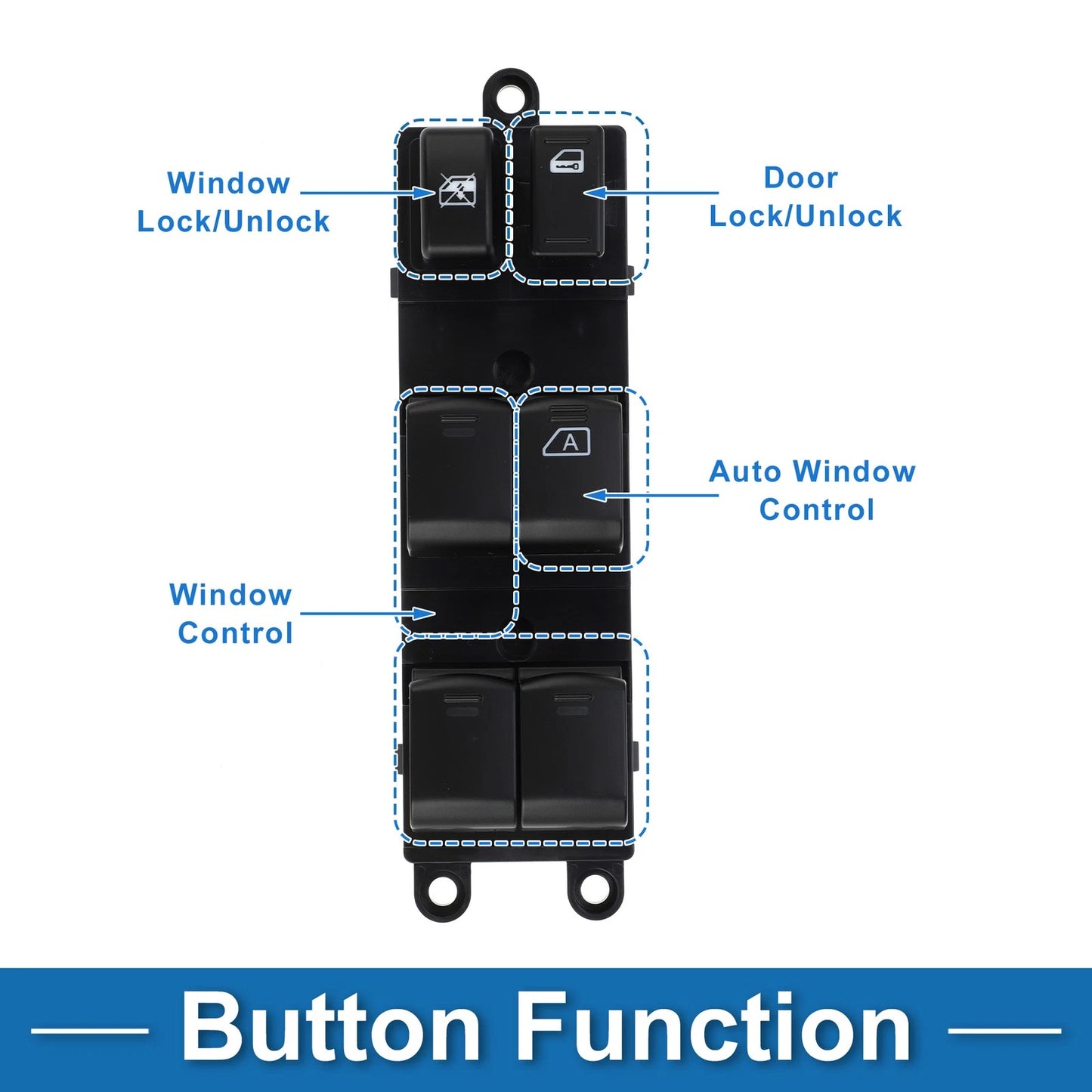 Power Window Switch for Nissan Frontier, Xterra, Navara (2005-2019)