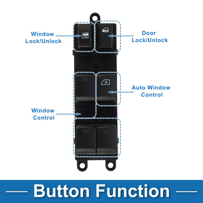 Power Window Switch for Nissan Frontier, Xterra, Navara (2005-2019)