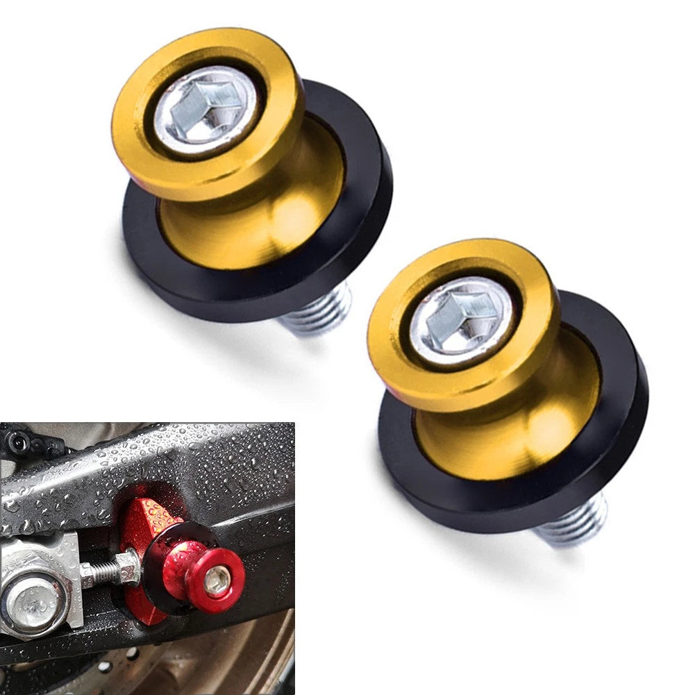 8MM Motorcycle Swingarm Spools Sliders for HONDA CBR Gold
