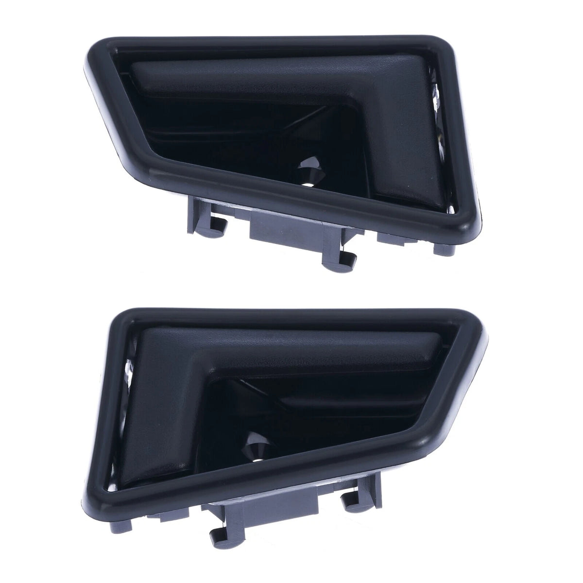 Door Handle Inner Set of 2 for Suzuki Vitara (1998) Black Front & Rear