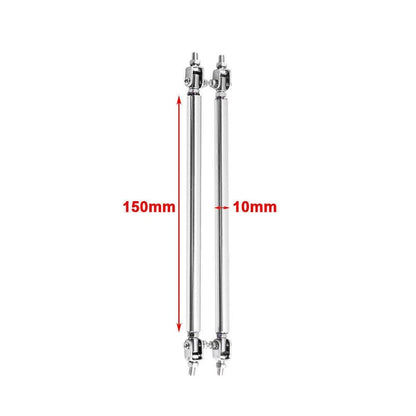 Adjustable Front Bumper Lip Splitter Strut Rod Tie Support Bar for Car (2015)