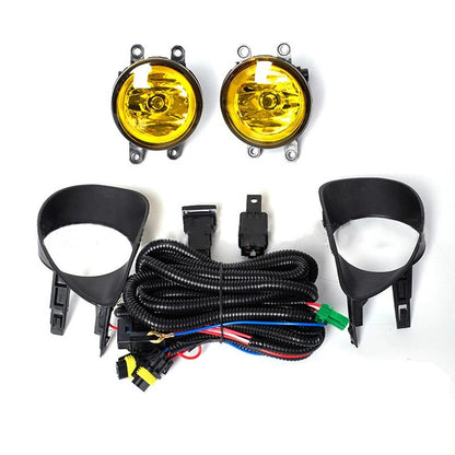 Fog Light Lamp Pair with Bezel & Wires for Toyota Yaris (2006-2008)