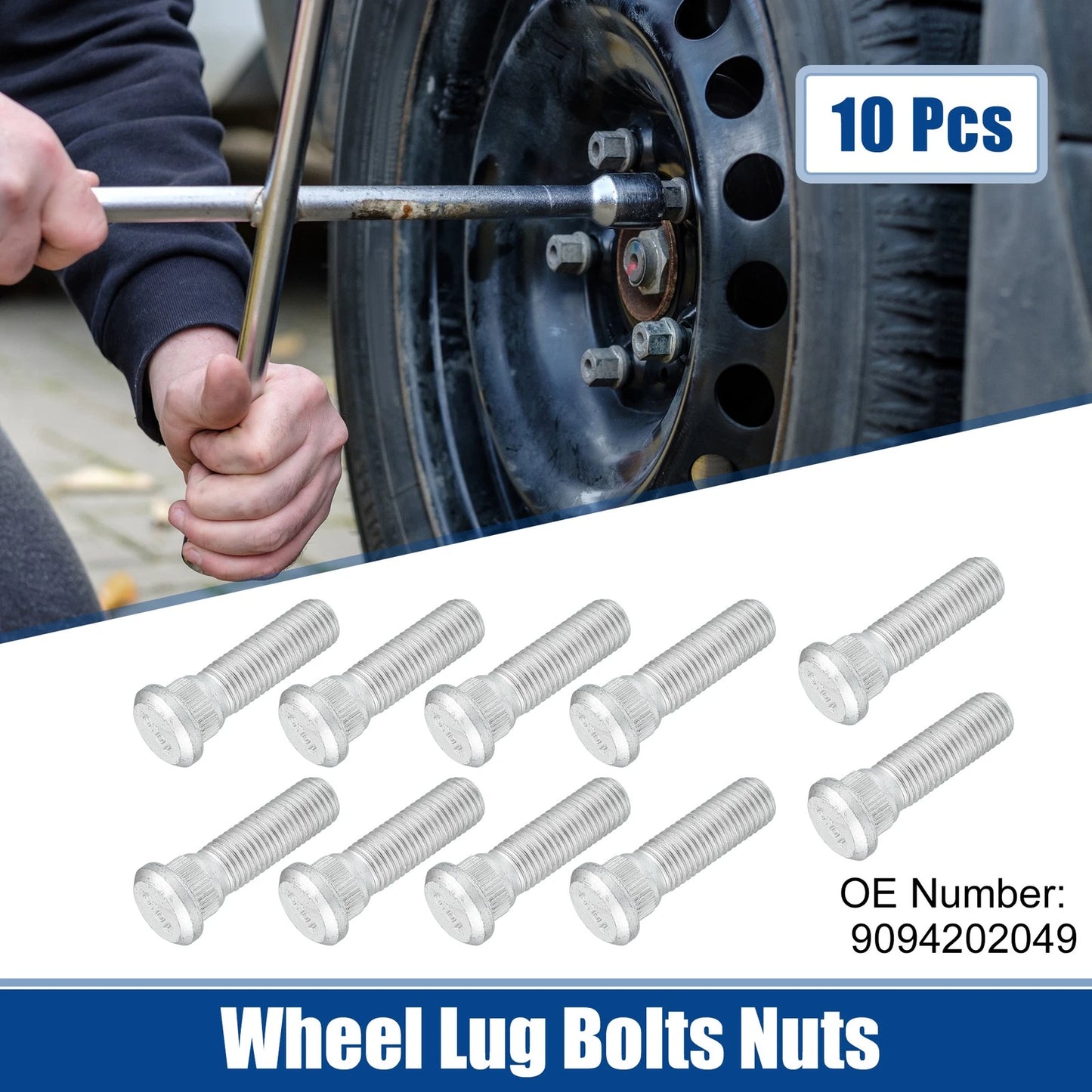 10 x Wheel Lug Bolts Nuts for Toyota 4Runner (1986-2015)