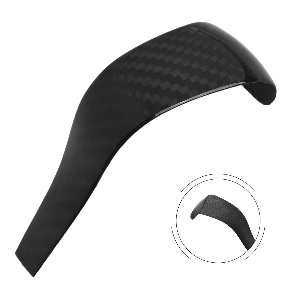 Long Life Carbon Fiber Gear Shift Knob Cover for Porsche Cayenne (2010–2017)