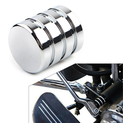 Chrome CNC Cut Heel Shifter Eliminator for Harley Touring Motorcycles (1980-Present)