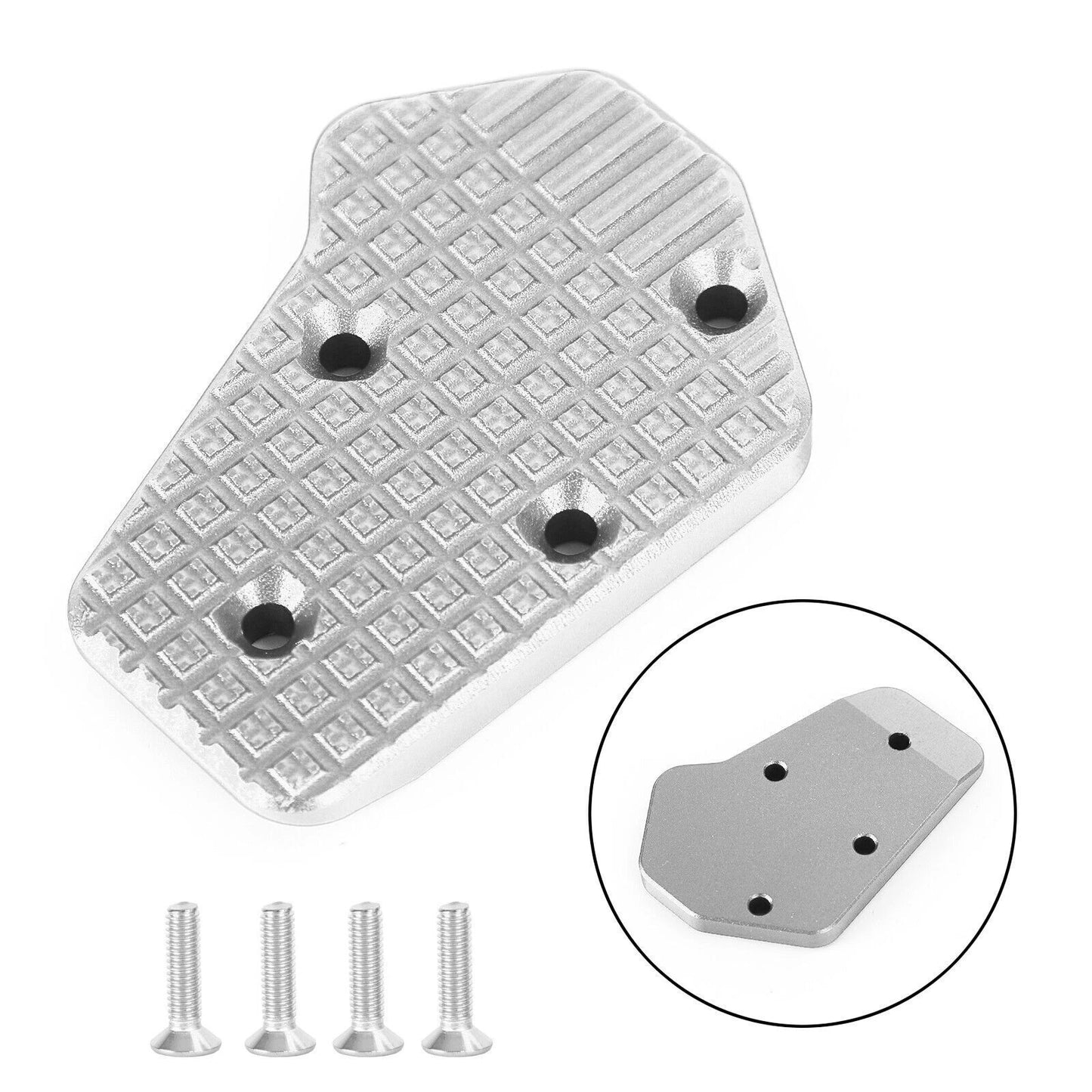 Brake Pedal Extension Peg Enlarger Silver for BMW F900 XR (2020-2021)