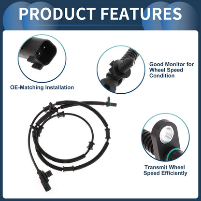 ABS Wheel Speed Sensor for Chrysler Town & Country Rear