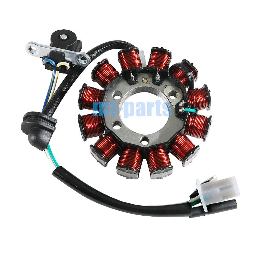 Stator Magneto Coil for Honda Wave 125 Front & Rear Brake Disks (2018-2024)