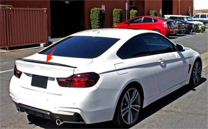 Rear Spoiler Wing for BMW 4 Series F32 F82 M4 Coupe 2014-2020 Glossy Black