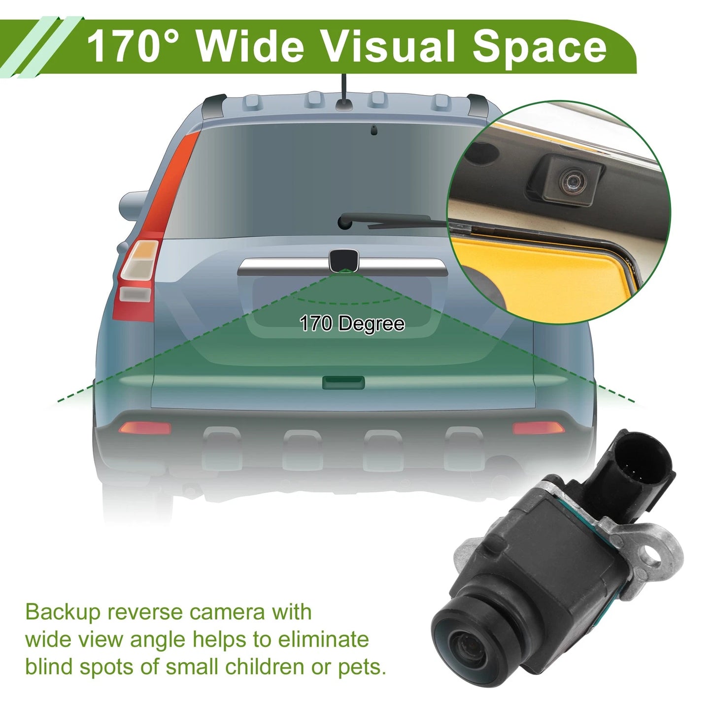 Car Camera Rear View Backup Camera for Dodge Durango (2014-2015)