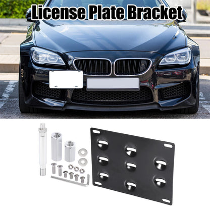 Front Bumper Tow Hook License Plate Mount Bracket Set for Subaru Forester (2014-2023)