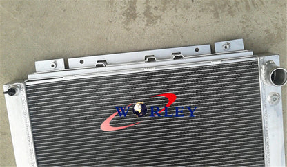 44MM Aluminum Radiator for Ford Thunderbird T-Bird (1964-1966) + 2 Fans