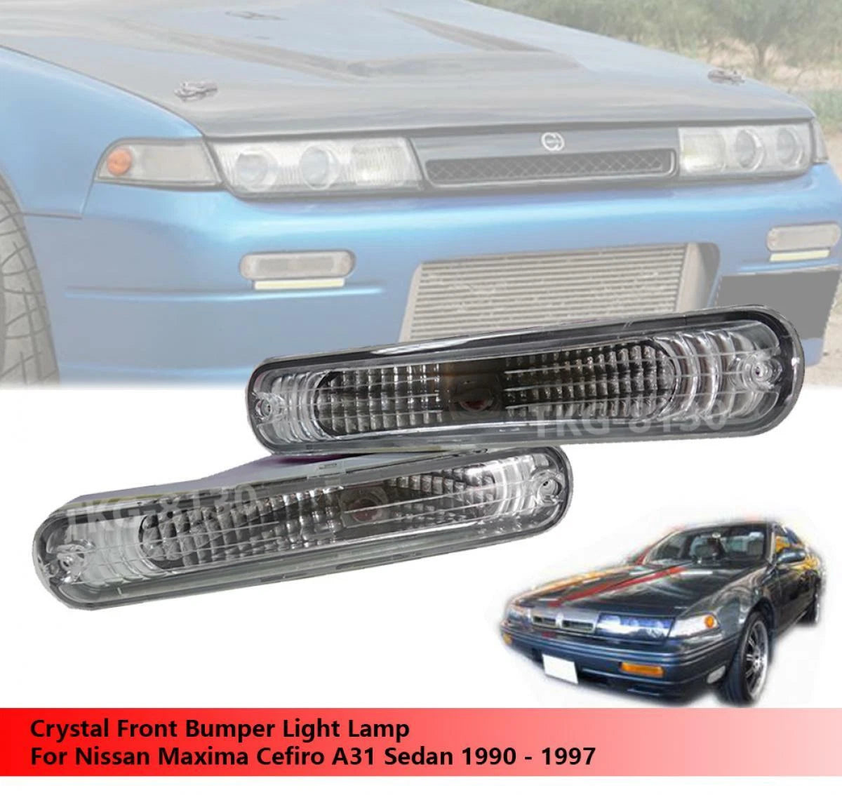 Crystal Front Bumper Light for Nissan Maxima Cefiro A31 (1990-1997)