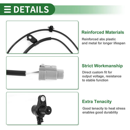 ABS Wheel Speed Sensor Front Right for Toyota Sienna