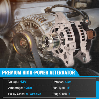 125A Alternator for Toyota Corolla 1.6L Petrol ZRE171 ZRE181 (2014-2018)