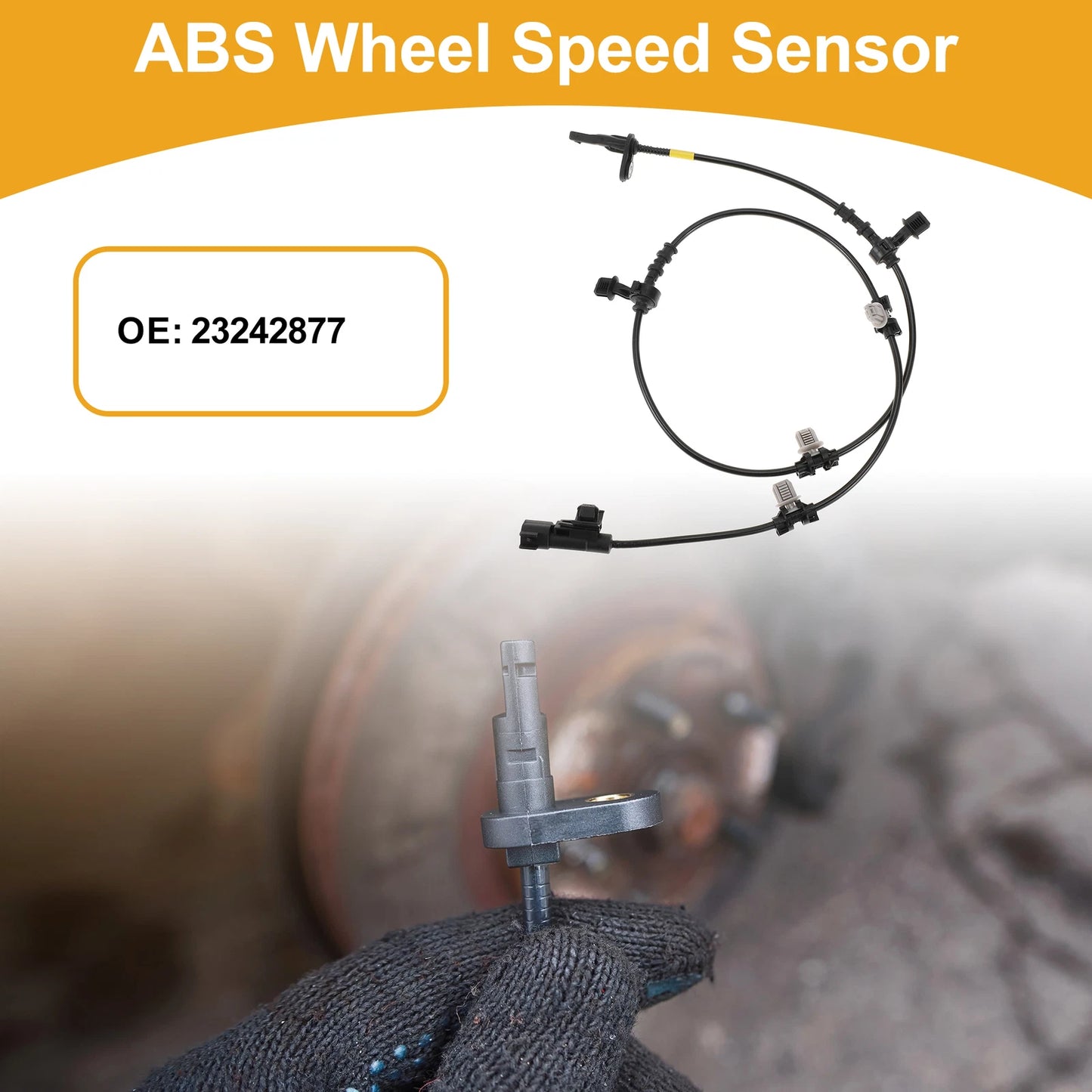 ABS Wheel Speed Sensor for Chevrolet Malibu Rear