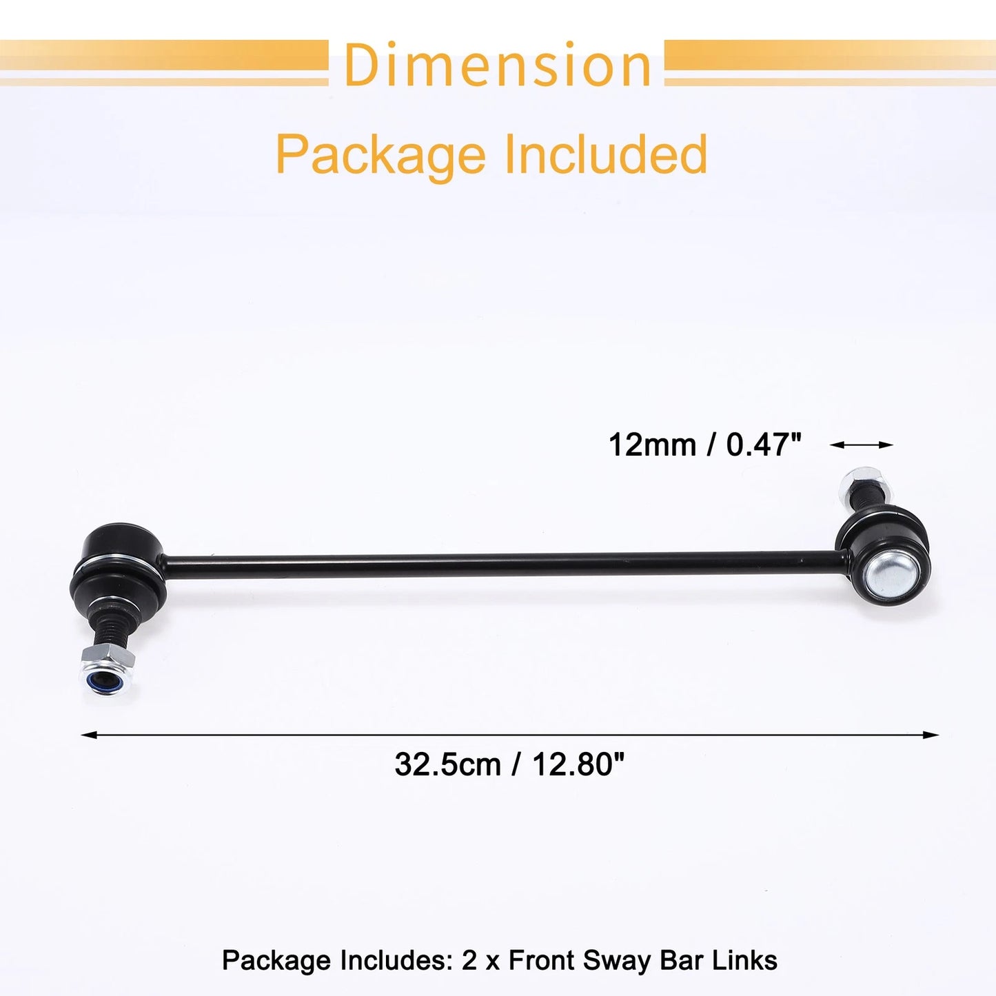Front Stabiliser Sway Bar Link with Bushing for GMC Terrain