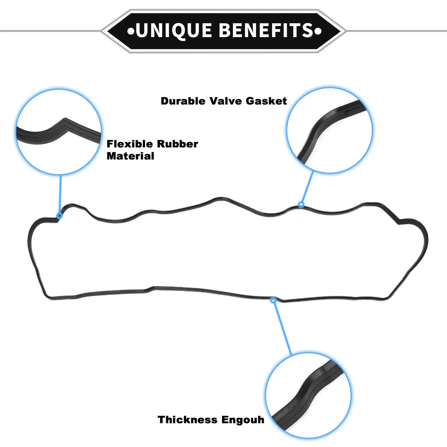 Valve Cover Gasket for Kia Sportage, Carens, Cerato & Hyundai (2005-2016)