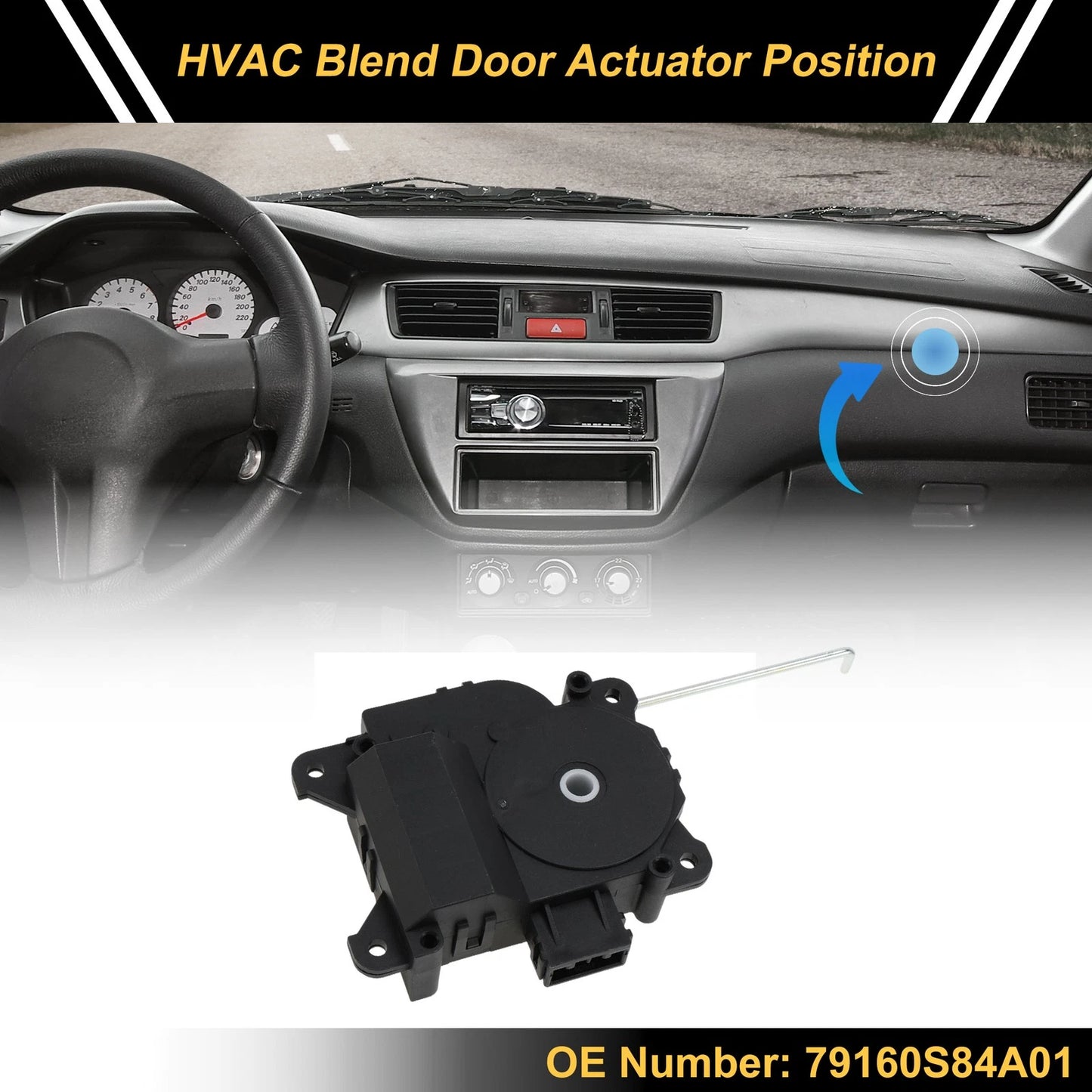 HVAC Heater Blend Door Actuator for Honda Accord (2001)