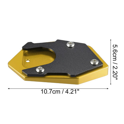 Motorcycle Kickstand Pad for Honda CB250R (2013-2019) - Gold Tone