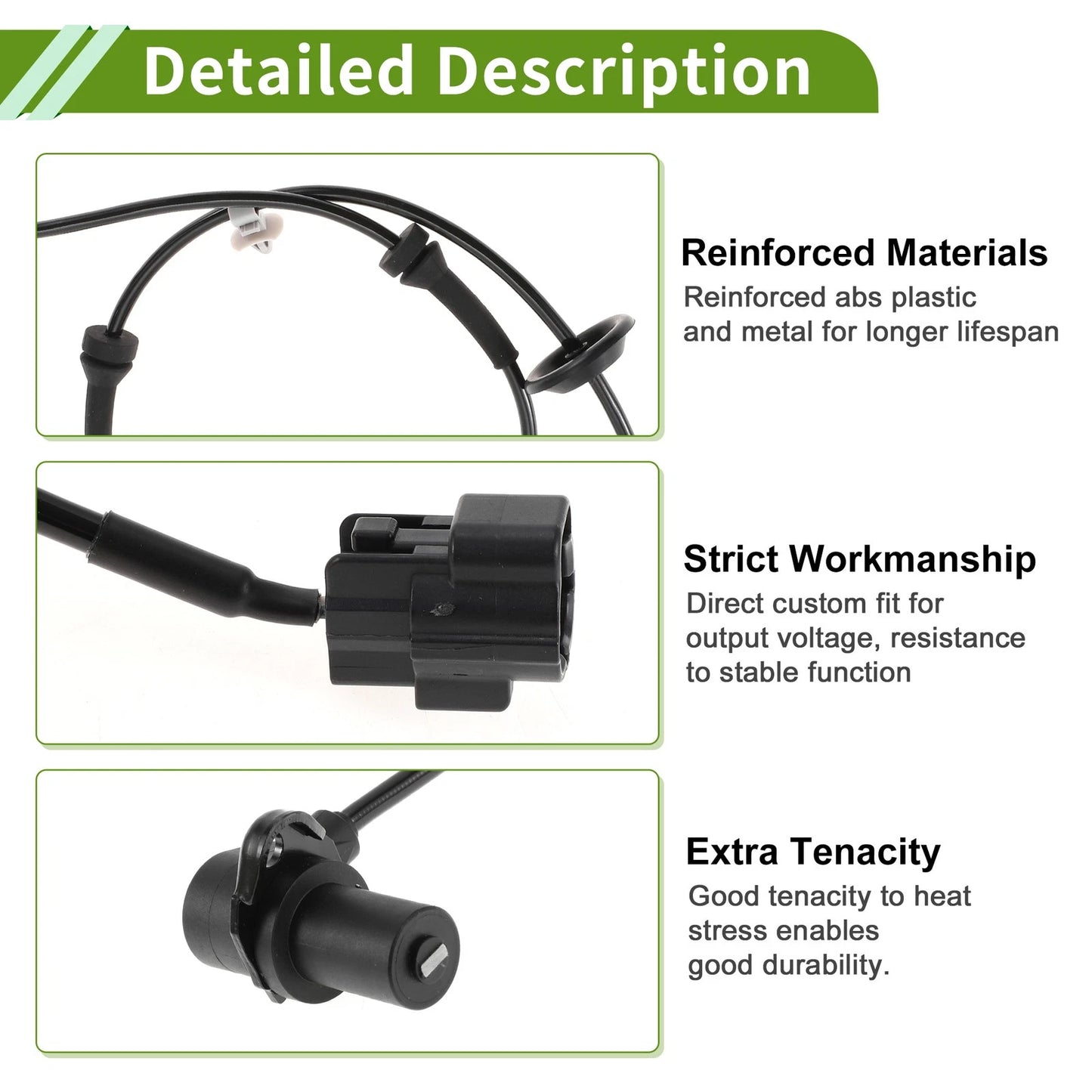 ABS Wheel Speed Sensor for Chevrolet Aveo Front Right