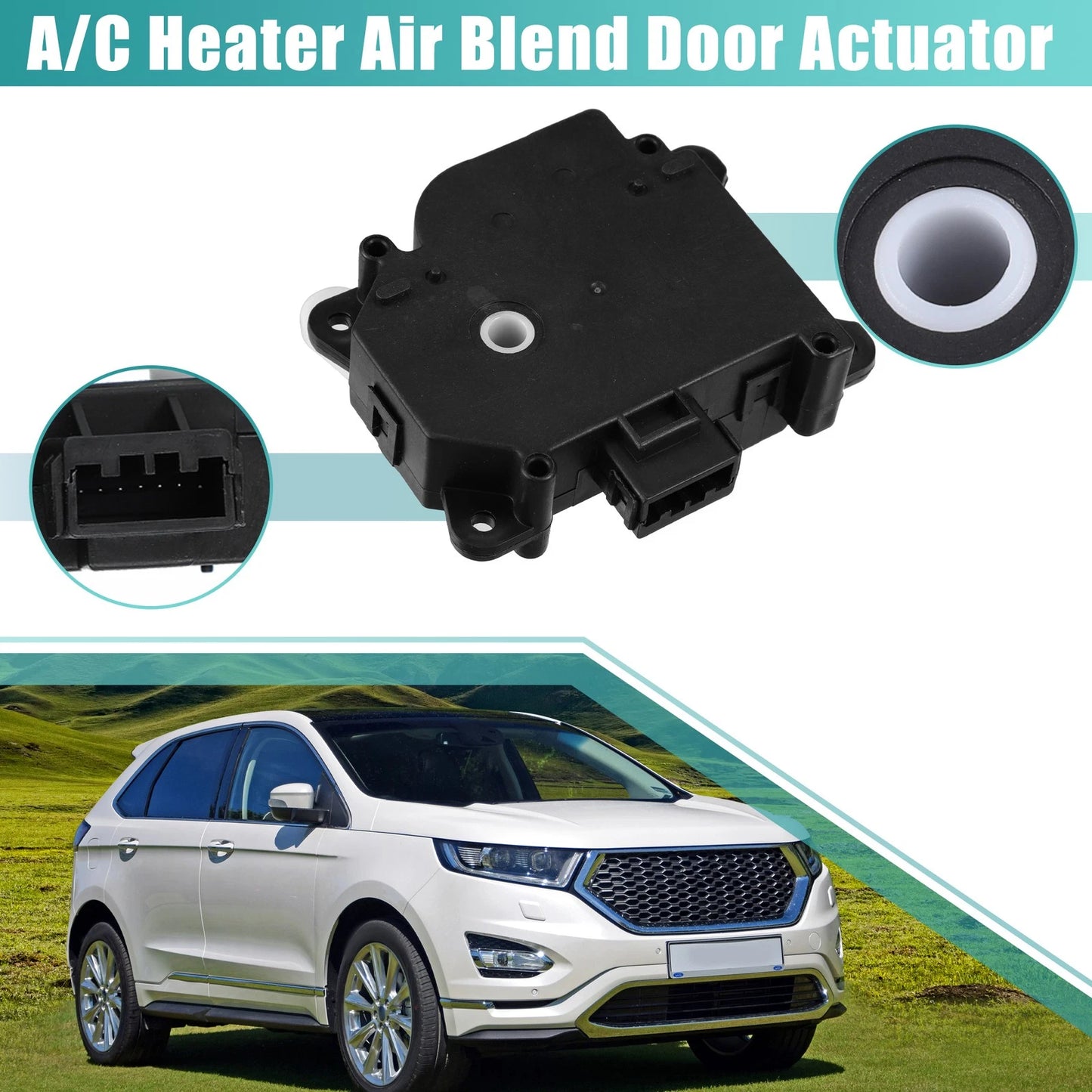 A/C Heater Air Blend Door Actuator for Ford Edge (2007-2015)
