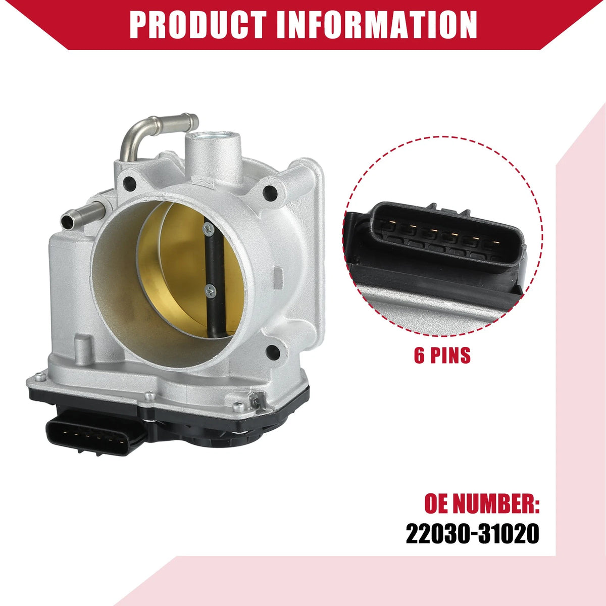 Electronic Throttle Body for Lexus GS300 V6 3.0L (2005-2006)