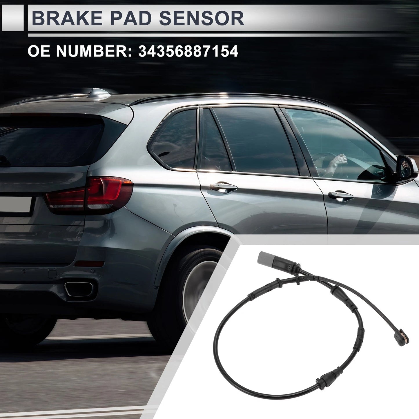 Car Rear Brake Pad Wear Sensor for BMW M135 F40 2.0 (2019-2023)