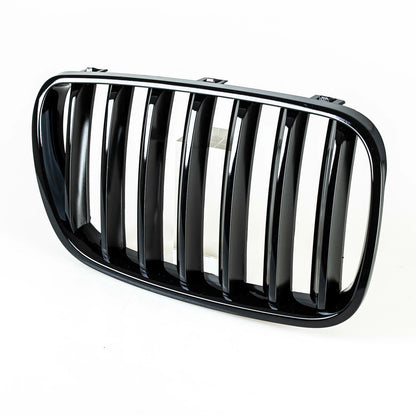 Grille for BMW X3 E83 Glossy Black (2007-2010)
