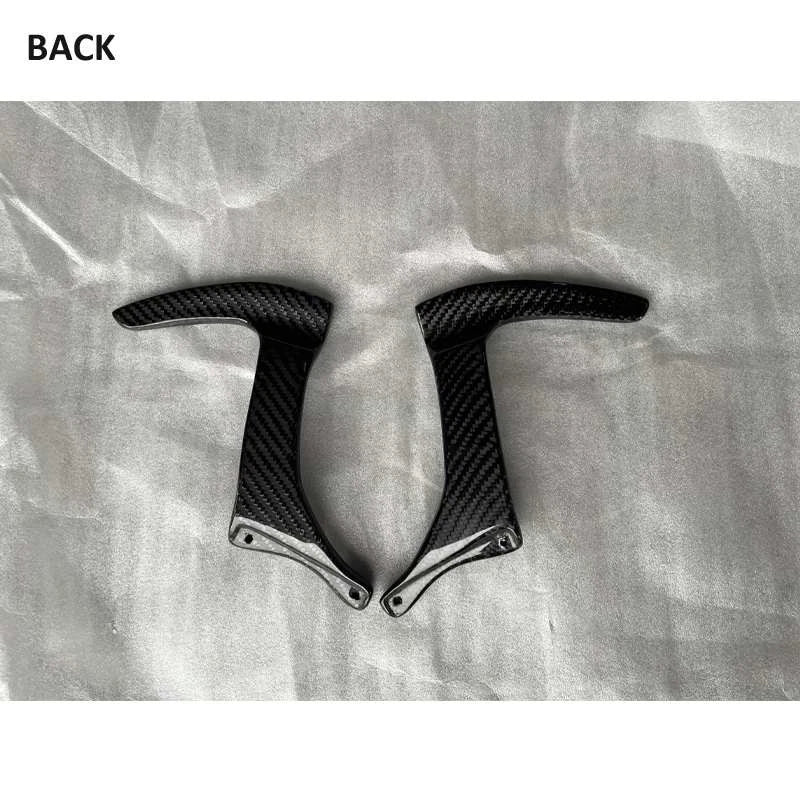Real Carbon Fiber Steering Wheel Paddle Shifter for Ferrari F430 2005-2009 Gloss