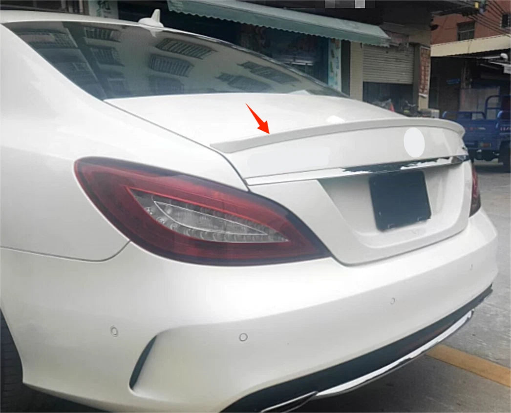 Rear Boot Spoiler Wing Unpainted for Mercedes-Benz CLS Class (2012-2017)