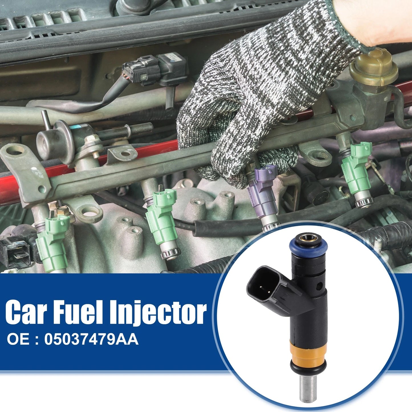 Fuel injector nozzle replacement 5.7L for Dodge Charger (2006 - 2018)