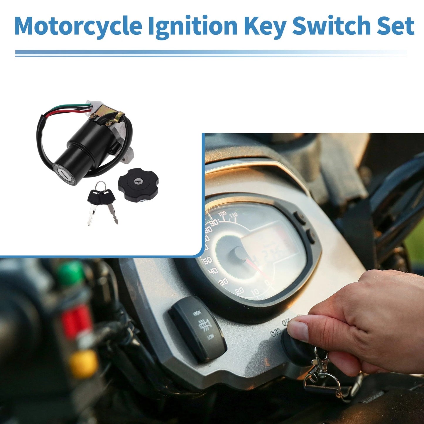 1 x Ignition Key Switch Yamaha XT600 (1990–1995)