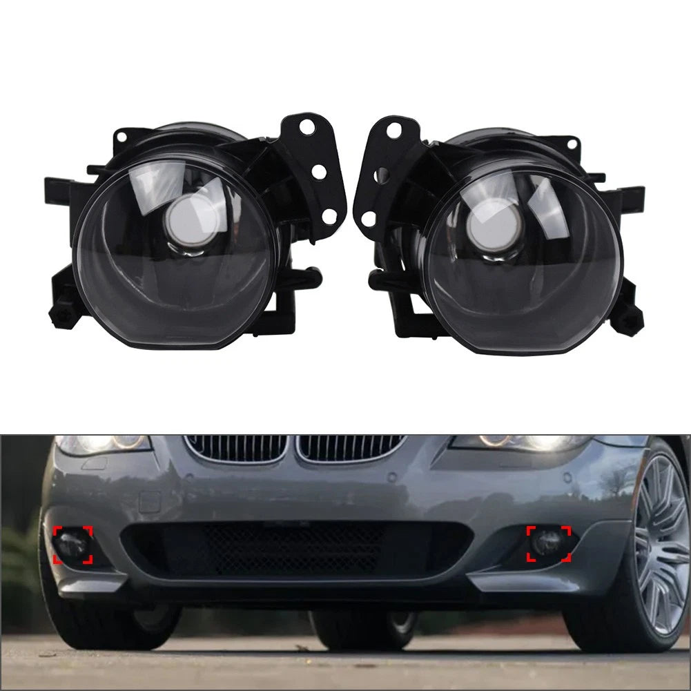 Front Fog Light Lamps for BMW E60 525i 528i 530i 535i M5 M-Tech (2004-2010)