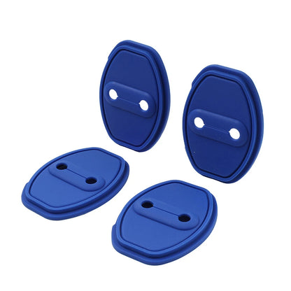 Blue Door Lock Protective Cover for Audi A3 A4 TT S3 VW Golf Passat Tiguan