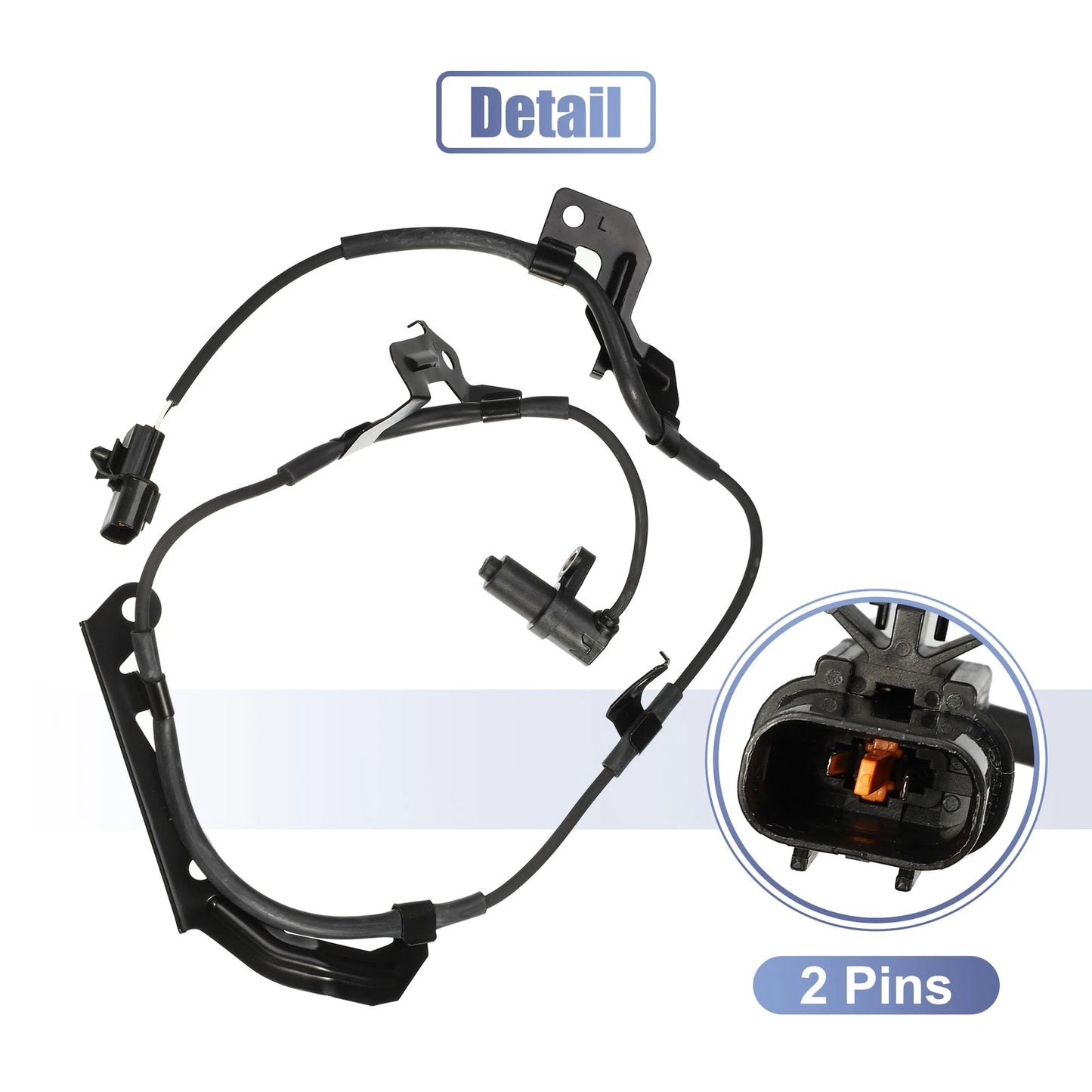 Front Left ABS Wheel Speed Sensor for Mitsubishi L200 Montero (2006-2015)