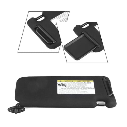 1pc Black Front Left Driver Side Sunvisor Shade for Scion TC (2005-2010)
