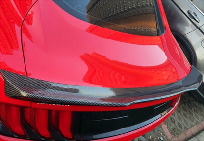 Factory Style Rear Spoiler Wing for 2015-2023 Ford Mustang GT Carbon Fiber