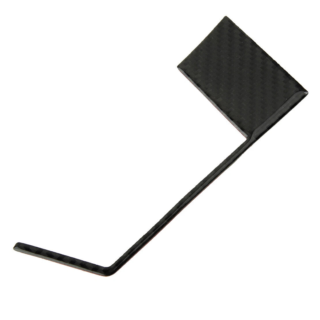 Black Carbon Fiber USB Charging Port Panel Trim for Dodge Challenger (2008-2014)