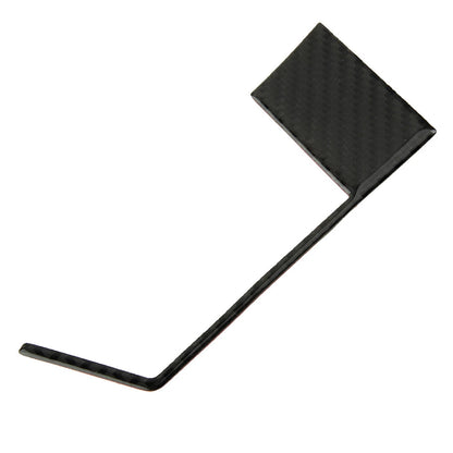 Black Carbon Fiber USB Charging Port Panel Trim for Dodge Challenger (2008-2014)