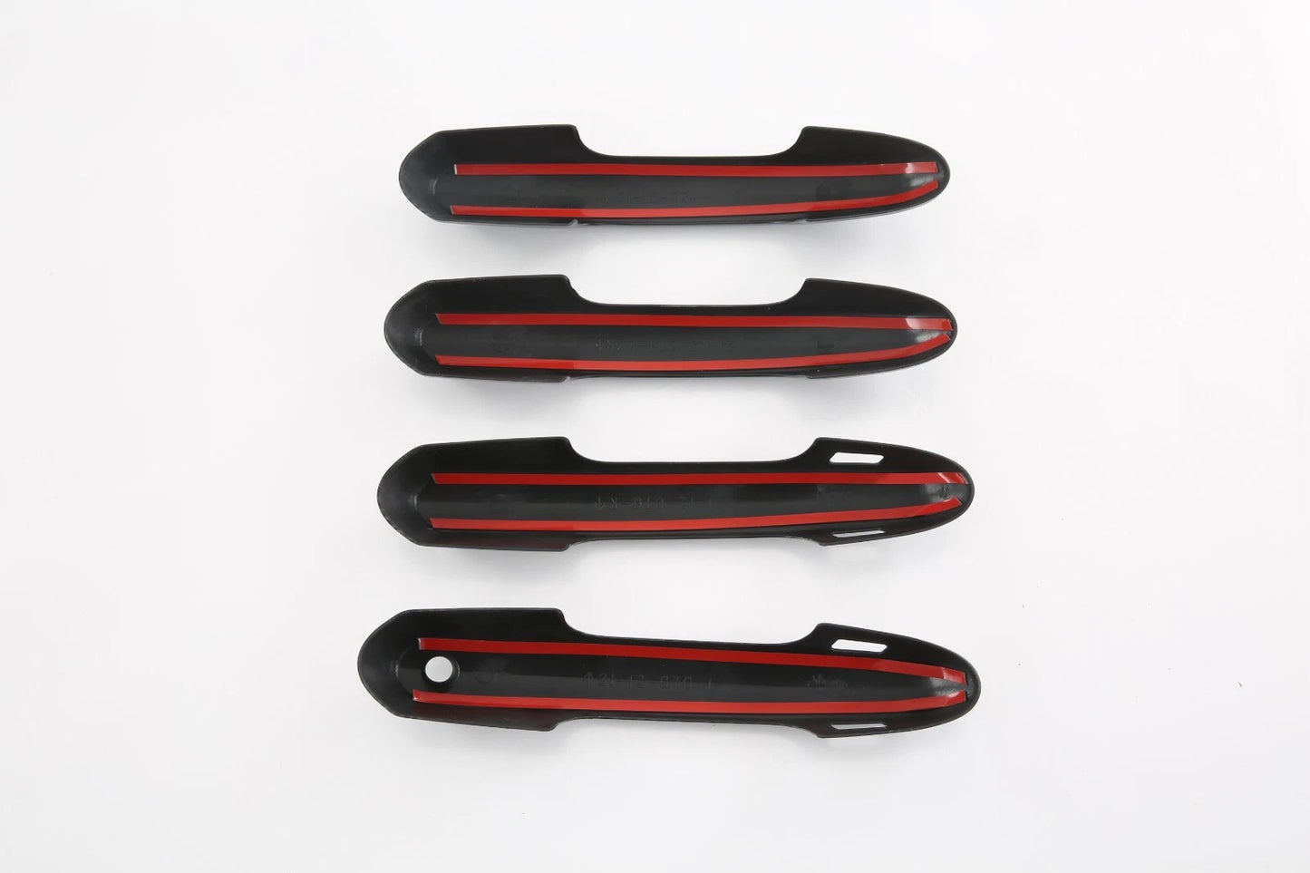 Carbon Fiber Side Door Handle Decor Cover Trim for Toyota Highlander (2020-2023)
