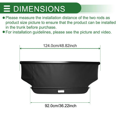 Cargo Cover for Kia Soul (2008-2013)