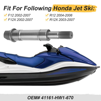 Impeller Shaft For Honda Aquatrax Jet Ski (2002–2007)