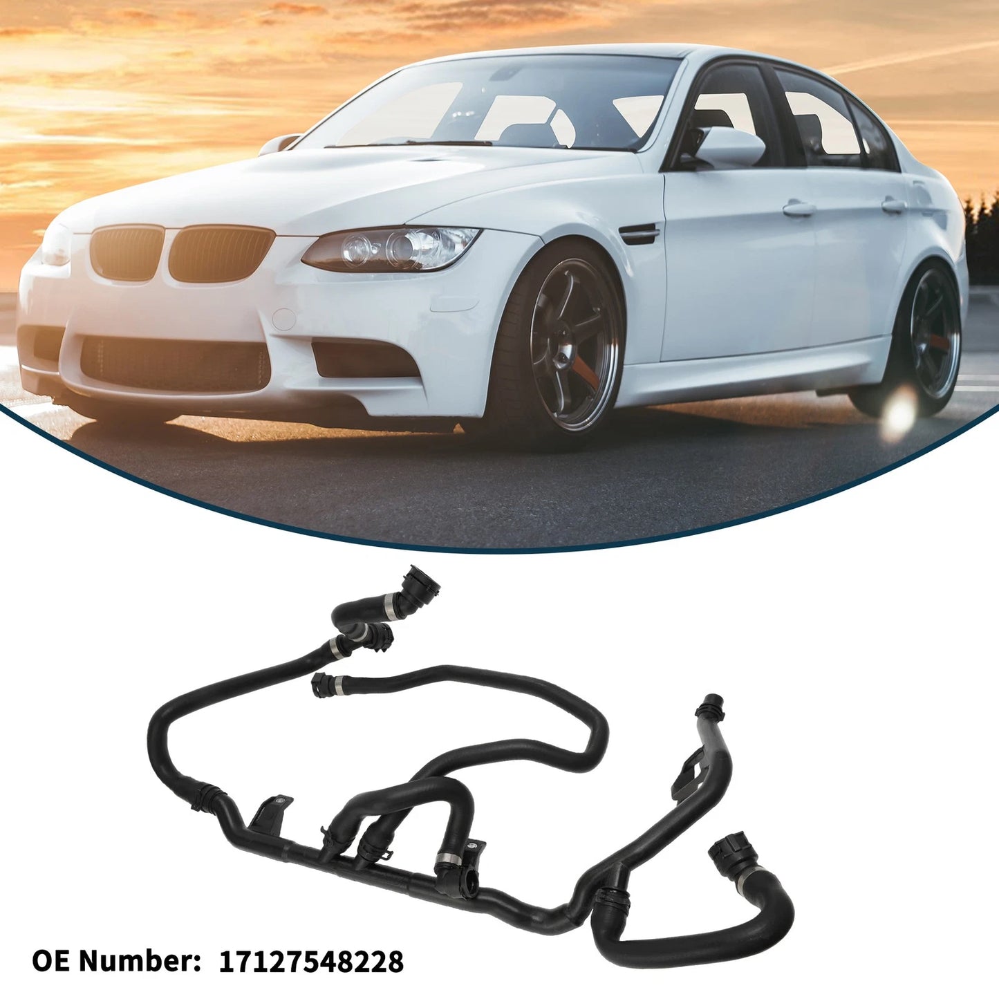 Radiator Hose for BMW 3 Series E90 (2004-2012) Cooling Liquid Tube