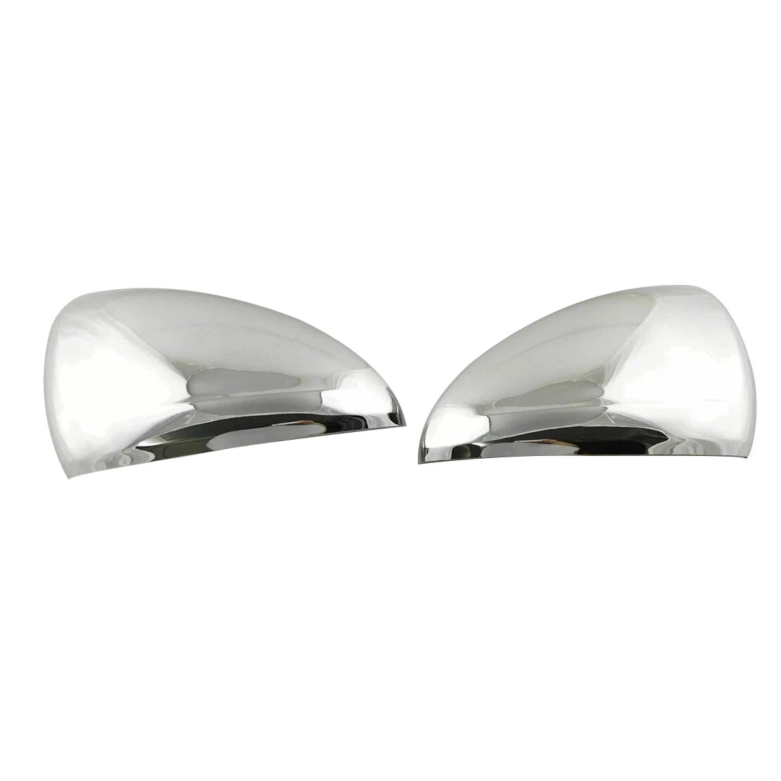 Silver Rearview Mirror Covers for Chevrolet Cruze (2016-2019)