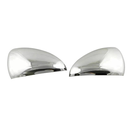 Silver Rearview Mirror Covers for Chevrolet Cruze (2016-2019)