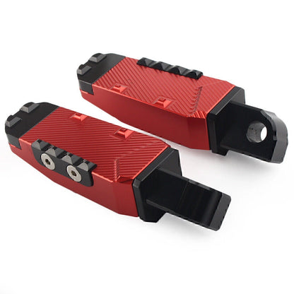 Red Rear Footrests Pegs for Suzuki GSXR600/750/1300 Hayabusa (2001-2023)