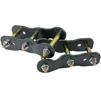 2 x Lift Up 2" Rear Greasable Shackles Lift Kit for Mitsubishi Triton (15-23)