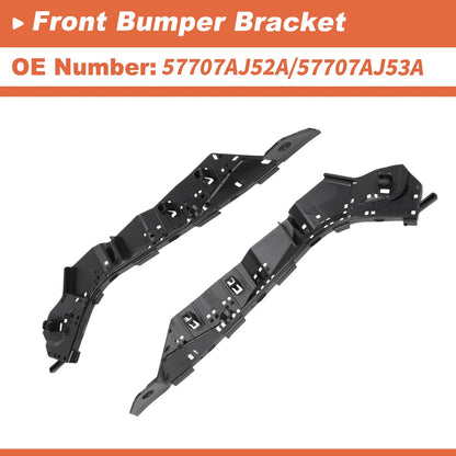 Bumper Bracket 1 Pair for Subaru Legacy Outback (2010-2014)