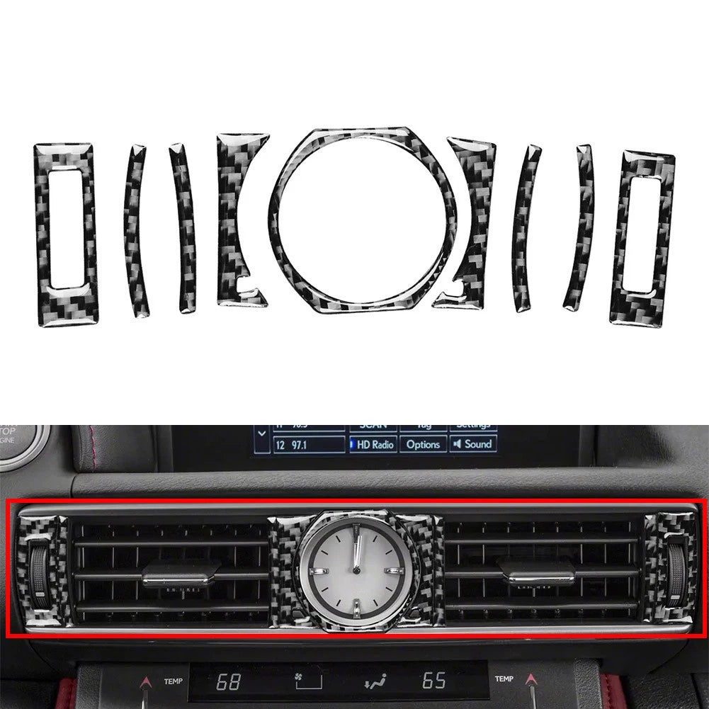 Air Vent Outlet Cover Trim for Lexus RC300 350 200T (2015-2024) Black